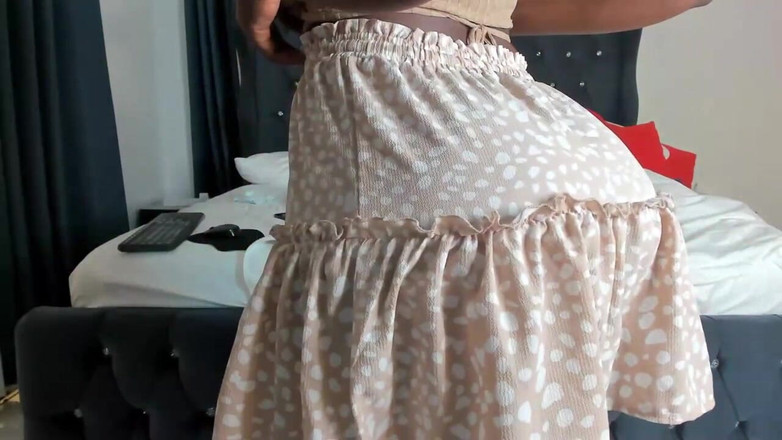 Perfect black ass: Jack off ke pantat hitamku yang sempurna, episode 1187