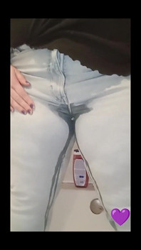 Je pisse dans mon jean