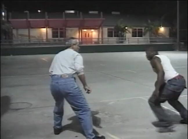 Outdoor pervs: Ebony Teen Passed Around with the Homies