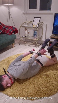 Hogtied and Left to Struggle
