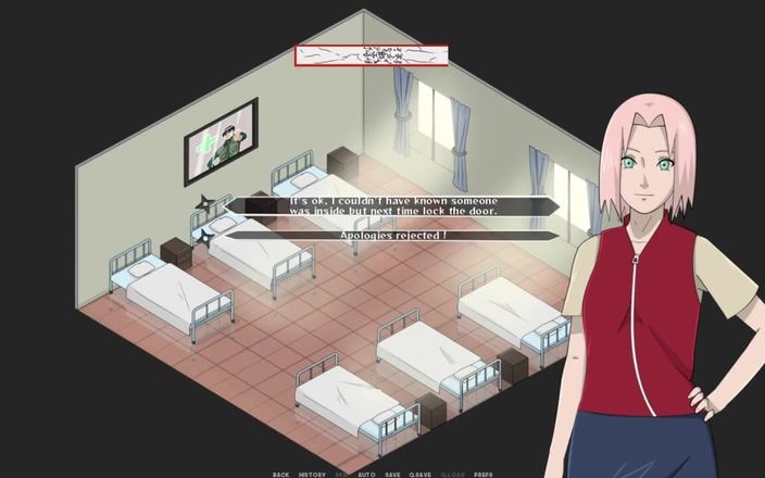 LoveSkySan69Real: Naruto - Shinobi Kuged Bond - Część 2 Sakura Rozbieranie się przez Hentaisexscenes