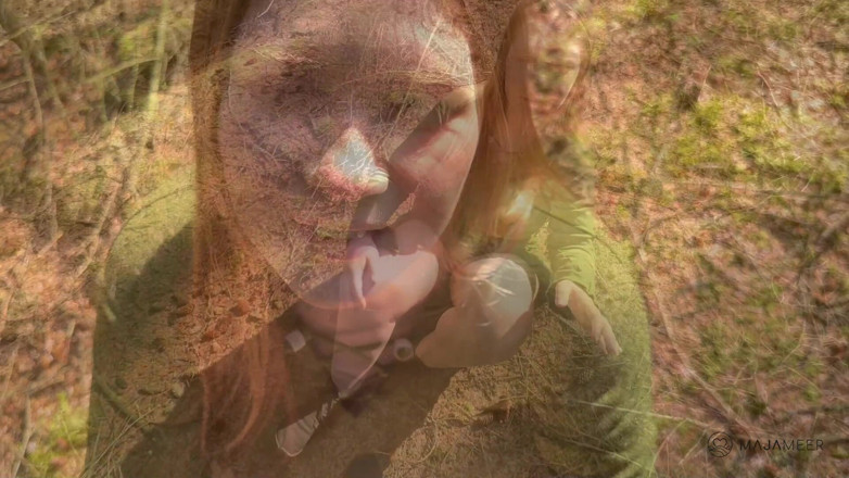 Maja Meer: Feuchter Quickie Im Wald Mit Heißen Closeups