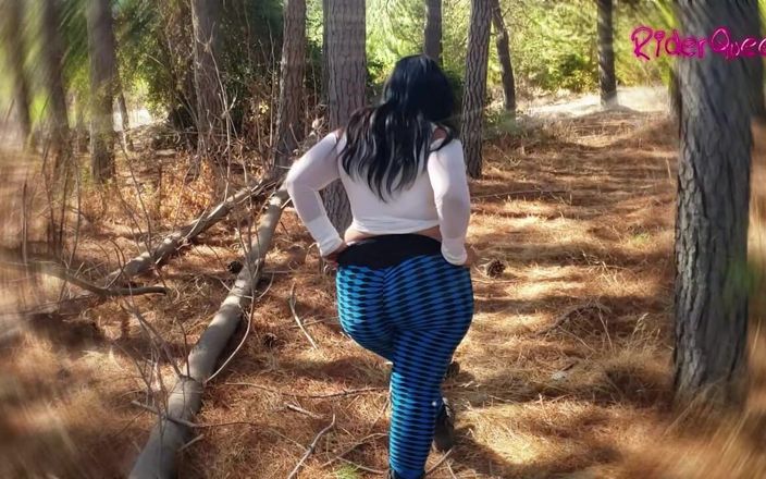 Riderqueen: Bosque caminando - video para fanáticos con cámara lenta