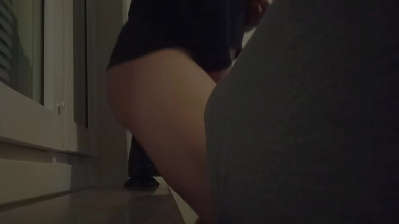 Horny bog dildo: Hot rövhöll