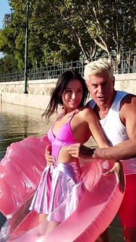 Sereia de corpo perfeito Milena Ray recusada do flood - imoral ao vivo 4k