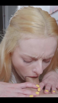 Getting My Face Covered with Cum After Sucking That Cock Hard