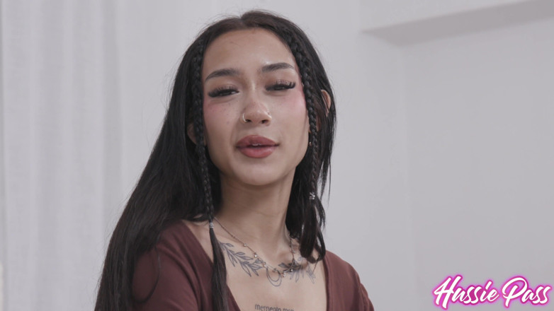 Hussie Auditions: Texas Teen Takes Twelve (inches) Featuring Katie Cai with Damion Dayski