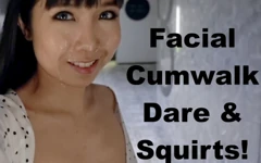 Littlesubgirl: Facial Cum Walk Dare & Squirts | Faphouse