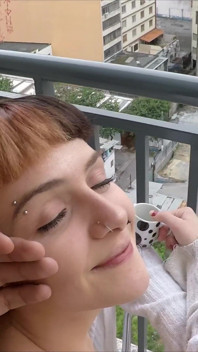 Anale creampie op de 10e verdieping in het centrum van Sao Paulo