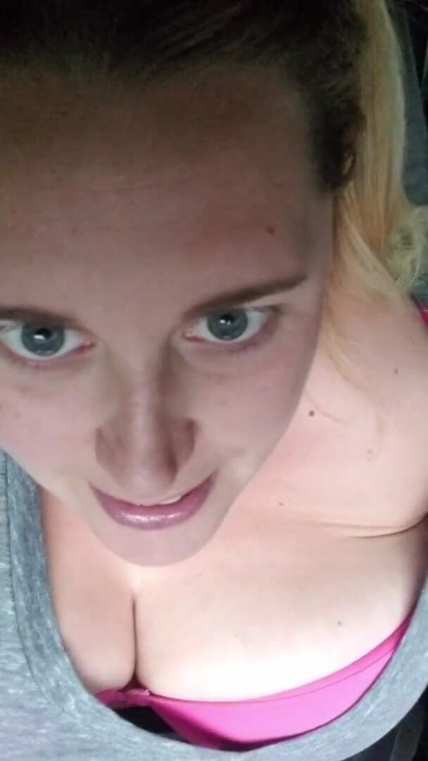 Kat Cumsalot Productions: Changing in the car Kat Cumsalot