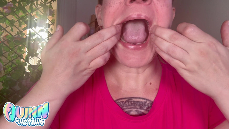 Quinn Marie: Face and Mouth Tour with Nose Play