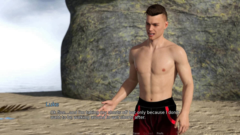 Dirty GamesXxX: Східний блок: хлопець зраджує своїй дівчині з двома красунями на пляжі - епізод 34