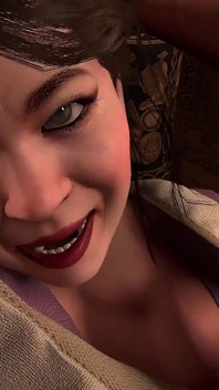 Jebanie gorącej azjatyckiej pokojówki milf w dupie po tym, jak go zdmuchuje | Porno 3D