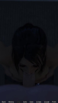 University Days by Greebo - Black Lady Giving Head on the Public Bathroom 17