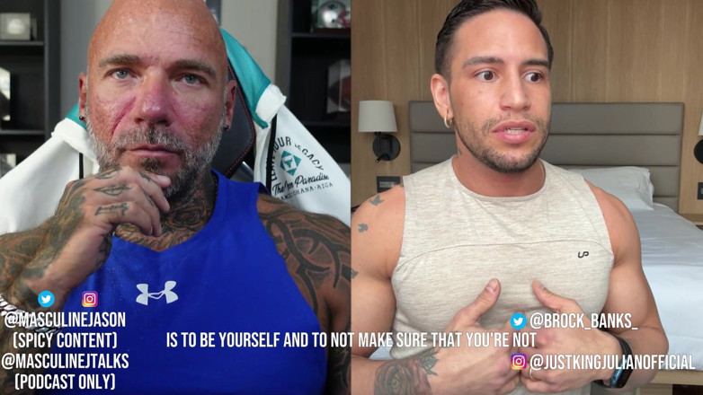Raw and Uncensored with Masculine Jason: Porn Star Confessions - Brock Banks / King Julian (episod 127)