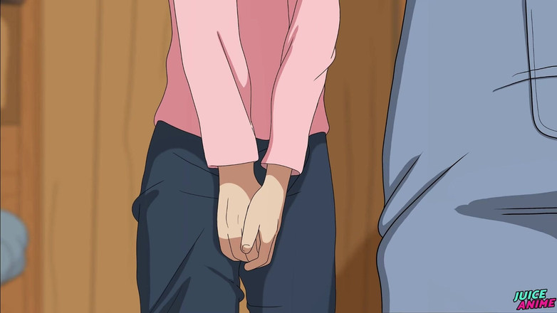 Juice Anime: Odosobnienie 2 19-letni facet Poszedł do kościoła rekolekcje z prostymi facetami