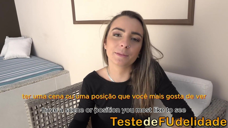Teste de Fudelidade: 19 Years Old in Her First Porn Scene