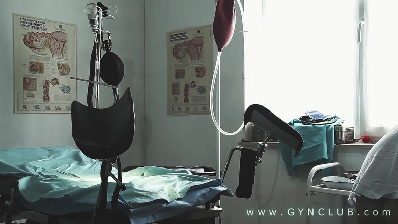 Medical fetish studio gynclub: 硬妇科检查