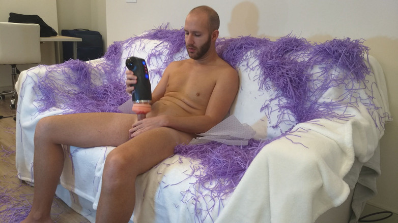 Straight ish Jake Grand: Sessione di masturbazione con sex toy