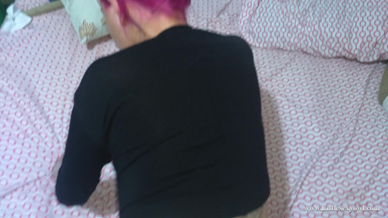 Littlesexyowl: guarda papà quanto delizioso il tuo cazzo mi entra. ragazzina...