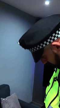 Porn Shoot Audition: Caught by the Police and Fucked