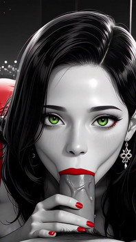 MILF สวมเดรสแดง โดนเย็ด ~ Ai-generated