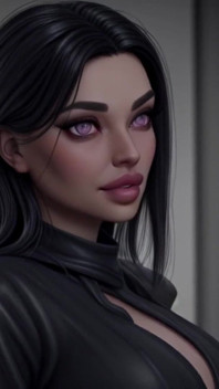 Femme hentai d’inspiration gothique (diaporama)