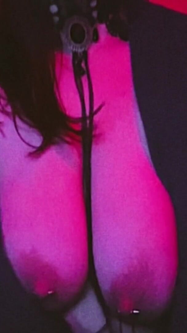 Sexy Pierced MILF Chained to Her Collar by Her Nipples (Mrs Kitty Cat) Sexy Pierced MILF Chained to Her Collar by Her Nipples (Mrs Kitty Cat)