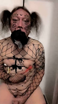 Sexy Trans Woman Getting Red Hot Masturbating