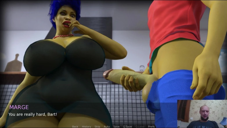 Sex game gamer: Bart and Marge Have a Great Ass Fuck in the...