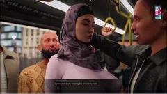 Esra em Istambul 4 Esra tem gang banged no ônibus - o instrutor de academia quer obter mais dela.