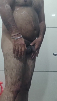 Hot Daady Nude Bathing Show