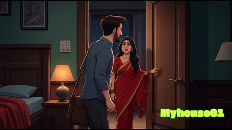 My house for adult: बाथरूम के फर्श पर भावनात्मक सौतेली बहन के साथ सेक्स