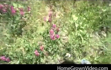 Homegrown Oral: Juliette black açık havada gırtlağına kadar alıyor