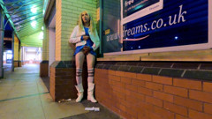 Flashing crossdresser outside store thumbnail