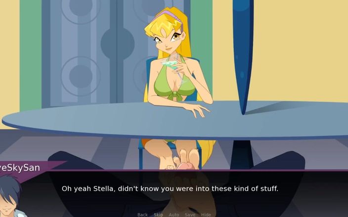 LoveSkySan69Real: Fairy Fixer - Winx Part 9 Stella's Footjob by Loveskysanx
