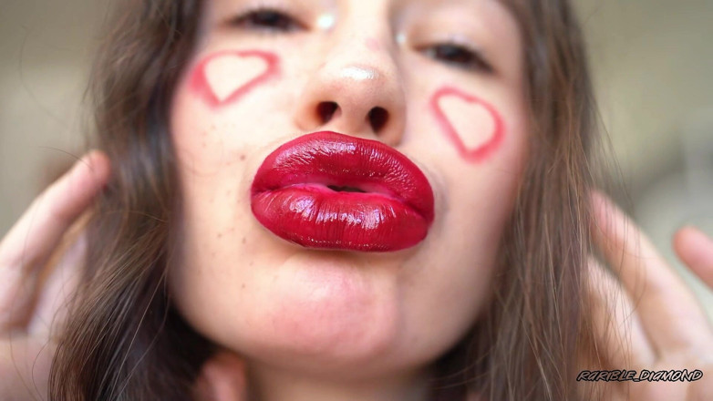 Rarible Diamond: Gentle Giantess Passionate Dirty Valentine Kiss