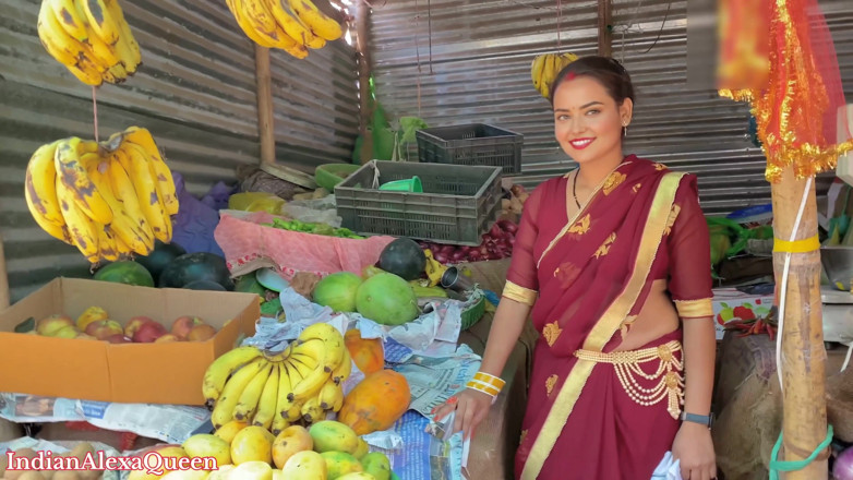 IndianAlexaQueen: India hermanastra del pueblo llegó a casa del mercado y...