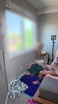 Voisin de 32 minutes, s’il te plaît, caresse-moi la chatte et la culotte, mais ne pénètre pas ! Creampie