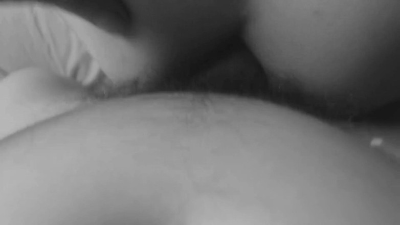 Risky Hairy Couple: Винтажное видео - кримпай в анал