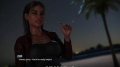 3D Cartoon Porn: Domino Beach 2: la fatiosa passeggiata notturna di jhon con Emily