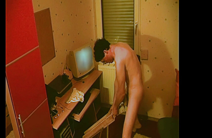 Mark Hannes: Fleshlight Stand Folla Masturbación con Vibración