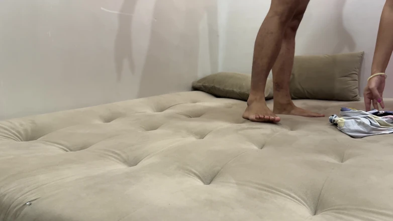 Sex with a Neighbor in the Kitchen. Fucked in the Pussy and Cum Inside. Creampie in Pussy
