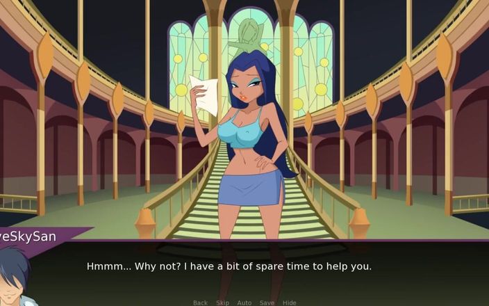 Visual Novel Collect LoveSkySan: Fairy Fixer V0.1.3a Teil 35 Bloom Flora und Eleanor schätzchen von...