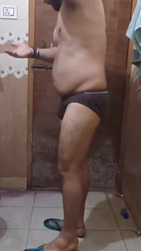 Hot and Sexy Man and Bathing Video