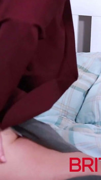 Student fucks her ass with a dildo