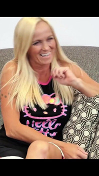 Busty Blonde Cougar Dani Dare Interracial Interview
