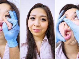 Japan Fetish Fusion: Deformação facial: Treinamento de voz de Rin Ryomiya