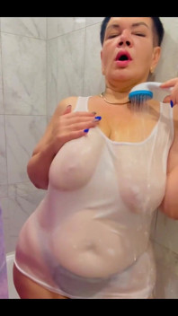 Shower and Sexy Boobs