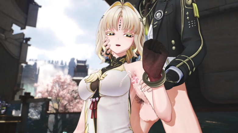 NSFWOtaku: Wuthering waves - suisui e rover scena di sesso intima - 3D Hentai...